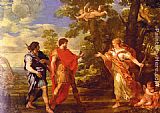 Pietro da Cortona Venus as Huntress Appears to Aeneas painting